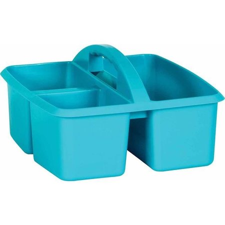 TEACHER CREATED RESOURCES Teacher Created Resources TCR20911-6 Teal Plastic Storage Caddy - 6 Each TCR20911-6